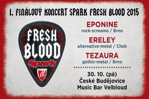 Rockeři (nejen) z jihu Čech pozor: První finálový koncert Spark Fresh Blood už v pátek