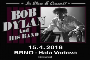 Bob Dylan přijede v dubnu do Brna