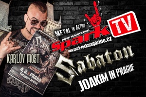 SPARK TV: SABATON - Joakim v Praze (rozhovor na Karlově mostě)