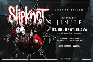 Vyhraj dva lístky na koncert SLIPKNOT do Bratislavy!