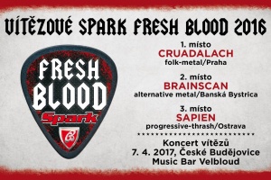 CRUADALACH vítězí ve Spark Fresh Blood 2016