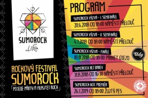 První akce festivalu SUMOROCK už se blíží!