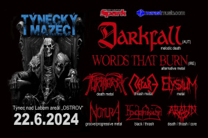 Týnecký Mazec 2024 zve na celý den tvrdého metalu