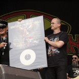 KREYSON přebírají ZLATOU DESKU za NÁVRAT KRÁLE, Masters of Rock 2014