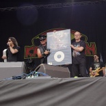 KREYSON přebírají ZLATOU DESKU za NÁVRAT KRÁLE, Masters of Rock 2014