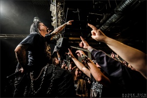 FOTO: BELPHEGOR, VITAL REMAINS, HATE - 16.12.2015 Brno, Melodka