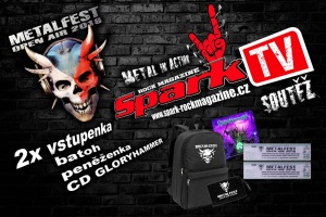 SPARK TV: SOUTĚŽ - METALFEST 2016 (vstupenky, cd, batoh, peněženka)