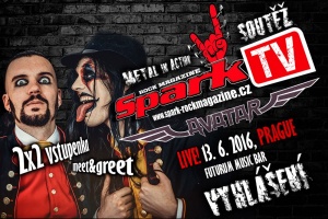 SPARK TV: SOUTĚŽ - koncert AVATAR - vítěz