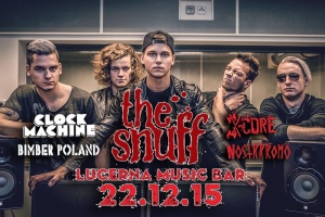 THE SNUFF se chystají 22. prosince do Lucerny. Mrkněte na pozvánku!