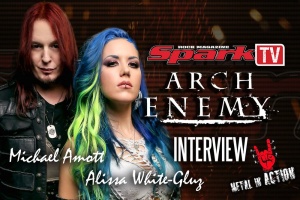 SPARK TV: ARCH ENEMY - Alissa a Michael v Praze