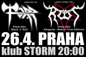 TӦRR a ROOT pokřtí nová alba v Praze