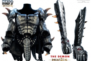 Ohákněte se jako Gene Simmons z KISS. Oficiální kostým je k mání