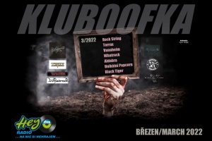 ROCK STRING vítězí v Kluboofka hitparáda BŘEZEN 2022