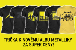 Sparkshop uvádí: Trička k novému albu METALLIKY za super ceny!