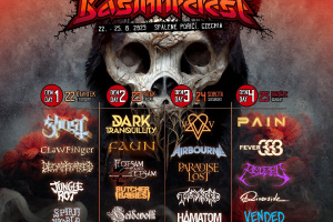 Basinfire 2023: Rozpis kapel po dnech - GHOST ve čtvrtek, VILLE VALO a AIRBOURNE v sobotu