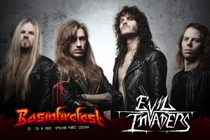 EVIL INVADERS na palubě Basinfirefestu 2023