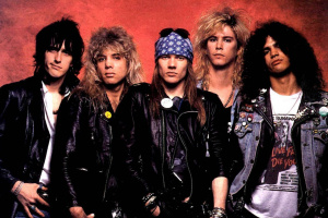 GUNS N´ ROSES mezi nejúspěšnějšími streamovanými kapelami, miliardu streamů překonala „Paradise City“