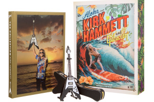 Nezbytnost pro fanoušky METALLIKY! Kirk Hammett v nové knize prozradí vše o svých kytarách Gibson