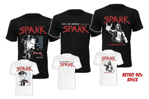 Spark č.1 jako lahůdka na retro triku