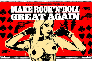 Tematický večer MAKE ROCK 'N' ROLL GREAT AGAIN proběhne 25. dubna v Café V lese