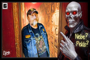 Metalový srdcař a manažer HENYCH666 ukazuje soukromé minimuzeum hudby