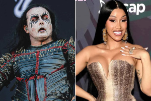 Reklama zadarmo? Rapperka Cardi B se objevila v designových šatech CRADLE OF FILTH 
