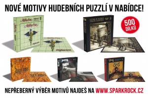 Nové motivy metalových puzzlí k dostání!