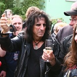 ALICE COOPER křtí nosorožce
