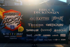 Příští rok přijede na Masters of Rock Bruce Dickinson, na Metalfest HELLOWEEN 