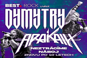 ARAKAIN a DYMYTRY vyrážejí na společné turné – po deseti letech opět spolu na pódiu!